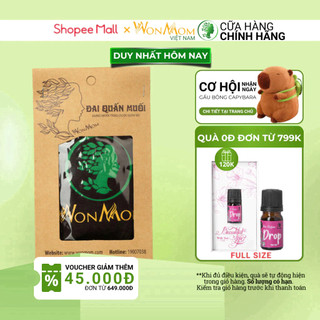Đai quấn muối thảo dược chườm bụng WonMom 1 Hộp 1 Đai