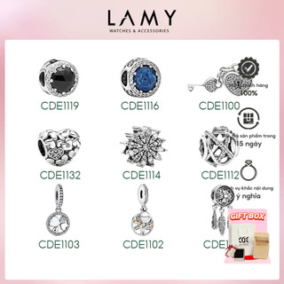 Charm bạc CDE charm hạt bạc mix vòng charm cao cấp S925