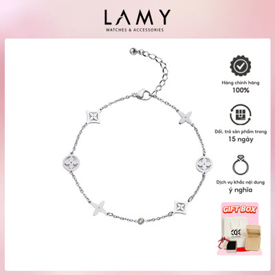 Lắc chân nữ LAMY Lucky Anklet Silver 9005