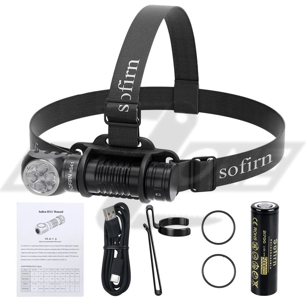 Đèn đội đầu SOFIRN HS41 CHÍNH HÃNG (4000 lumens)
