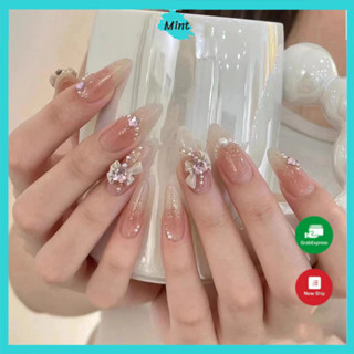  Nail Box Thiết Kế Xinh Đẹp NB68 Nailbox Móng Úp Thiết Kế Cô Dâu- annienails 