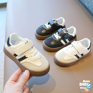 Giày Thể Thao Cho Bé 2-7 Tuổi Siêu Nhẹ 2 Sọc Quai Ngang Đơn Giản Cho Bé Trai Bé Gái Đi Học( TH-785 )