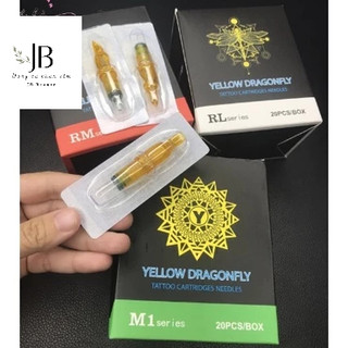 Hộp 20 Kim Xăm Máy Pen Các Loại RL/RM/M1 (kim chuồn vàng)