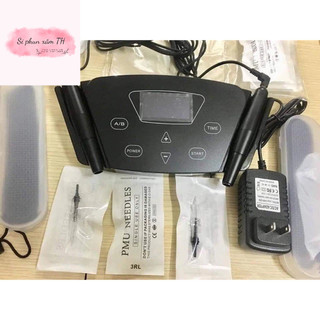 [Giá Sỉ] Máy phun xăm điện tử Black Pearl III Dòng đẳng cấp máy kỹ thuật số 2 tay cầm (bảo hành 3 tháng)