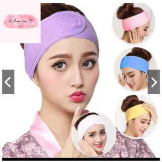 Khăn cuốn tóc đa năng (băng đô) dùng trong nối mi spa phun xăm