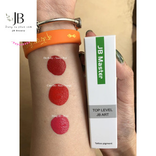 Mực môi thẩm mỹ JB Master lên màu chuẩn