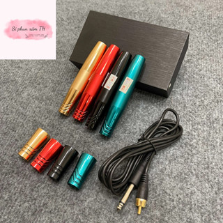 Trọn bộ Máy Pen Mini 6.0 2 đầu thay thế phun xăm cực đỉnh + Biến áp
