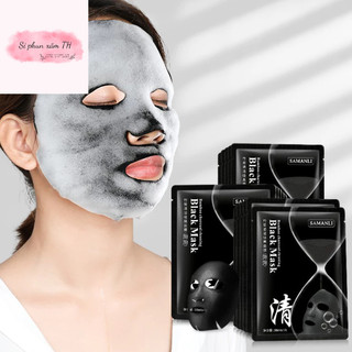Mặt nạ sủi bọt thải độc detox da samanli black mask