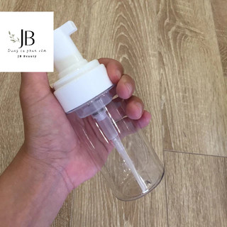 Bình tạo bọt pha blue soap, dầu gội, tinh dầu....
