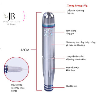 Máy Phun Xăm Và Phi Kim Kỹ Thuật Số Charmant I (Tặng 5 Kim Phun Xăm)