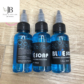 Nước lau mực xăm blue soap 40ml