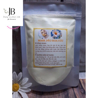 100g bột mặt nạ thạch Jerry hoa hồng, hoa cúc