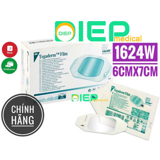 ✅ TEGADERM 3M 1624W - Băng Film trong vô khuẩn, chống thấm nước (Chính hãng 3M - Mỹ)