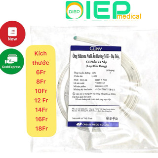 ☘️ CLINY - Ống Silicone nuôi ăn đường mũi- dạ dày dùng 1 tháng (30 ngày)