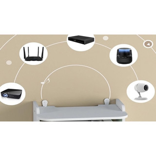 Kệ wifi, chậu tiểu cảnh treo tường không cần khoan, chất liệu gỗ cao cấp, nhiều mầu, bắt được cả trên tường thạch cao