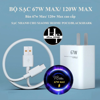 Bộ Sạc Siêu Nhanh 67W MAX Cáp 6A USB-C, Hiển Thị MAX Và Phần Trăm Pin Cho Các Dòng Máy Hỗ Trợ