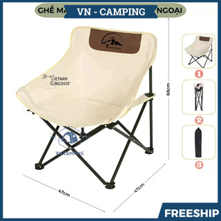  ghế camping gấp gọn Tmountain Ghế Xếp Dã Ngoại Du Lịch Ngoài Trời Chịu Tải 150kg Gọn Nhẹ Bền 