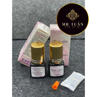 (Mua 1 tặng 1) Keo Nối Mi PINK GIRL, Ít Cay, Siêu Bền 5ml (Sản Phẩm Chỉ Bán Lẻ) - Mr Tuấn