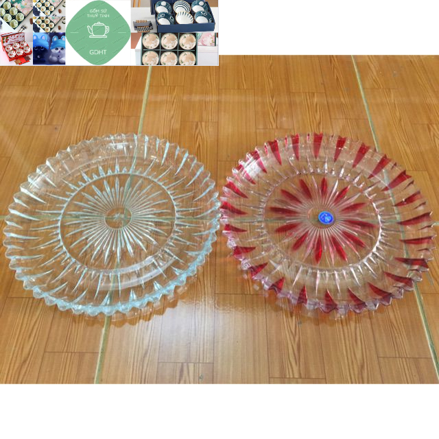 Đĩa thủy tinh 30cm