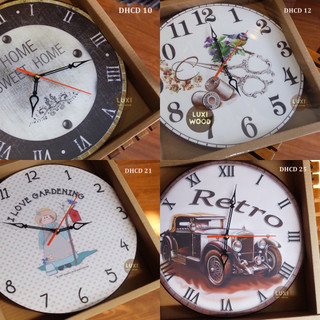 Đồng hồ Vintage treo tường nhiều mẫu mã - LUXI decor