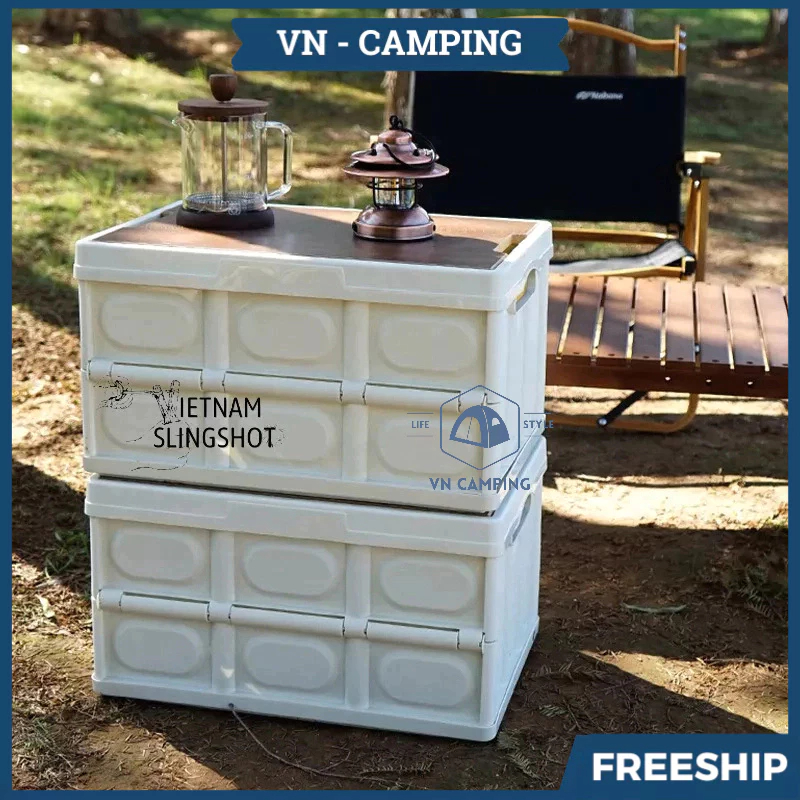 bàn camping gấp gọn dã ngoại, cắm trại du lịch,bàn xếp gấp gọn, hộp đựng đồ dã ngoại