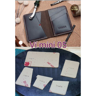Rập ví mini 05 LUXI decor làm ví da handmade