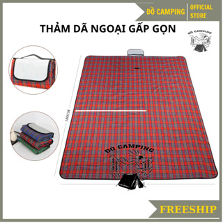 Thảm du lịch, dã ngoại chống thấm tốt - Bạt trải đi phượt, cắm trại gấp nhỏ gọn đa năng [DCP1]