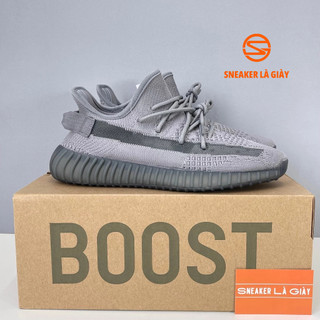 Giày Yz350 v2 Steel Grey Boost nén siêu êm Fullbox - BẢN CAO CẤP
