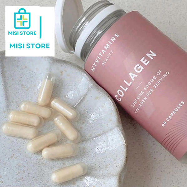 Viên uống Collagen thủy phân Myvitamins Collagen 90v (Collagen Thủy Phân)