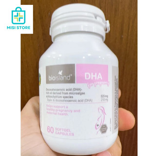 (Có Tem Chemist) DHA cho bà bầu Bioisland, 60 viên ( DHA Bầu)