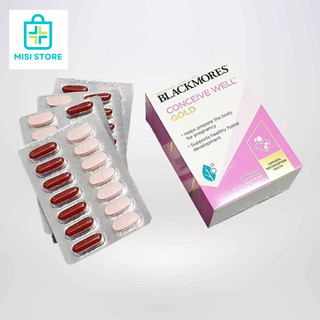 (Date T8/2025) Viên uống bổ trứng Conceive Well Gold Blackmores, tăng khả năng thụ thai, 56 viên