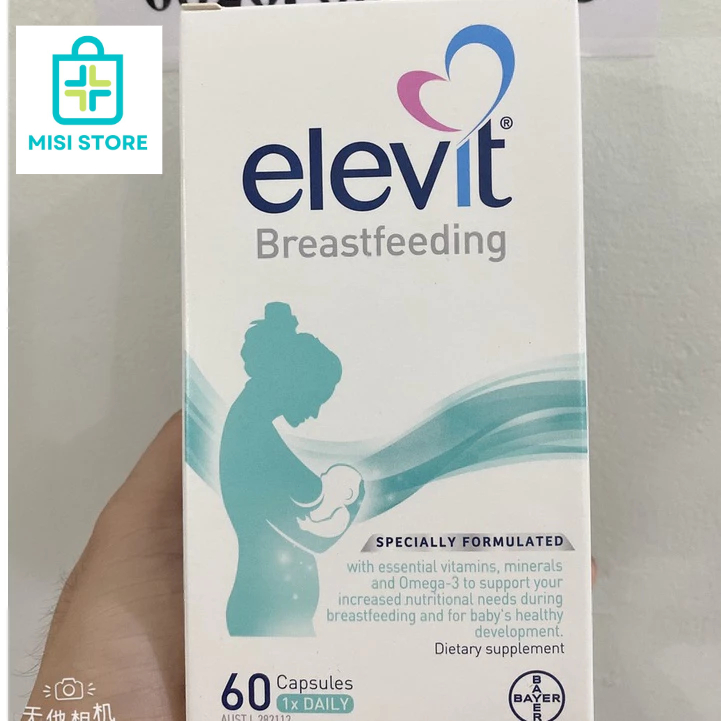 Elevit Sau Sinh Elevit Breastfeeding Của Úc, 60 viên ( elevit sau sinh )