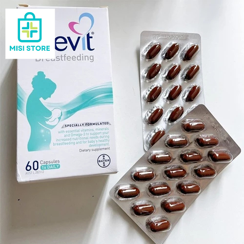 Elevit Sau Sinh Elevit Breastfeeding Của Úc, 60 viên ( elevit sau sinh )