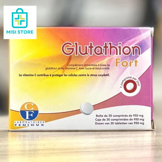 Viên ngậm trắng da glutathion fort , hàng pháp