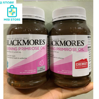 (date 2027) Tinh dầu hoa anh thảo Blackmores Evening Primrose Oil, 190 viên, Úc