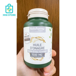 (date 2026) Tinh Dầu Hoa Anh Thảo Hữu Cơ Pháp NAT & FORM, 200 viên (Nat & Form)