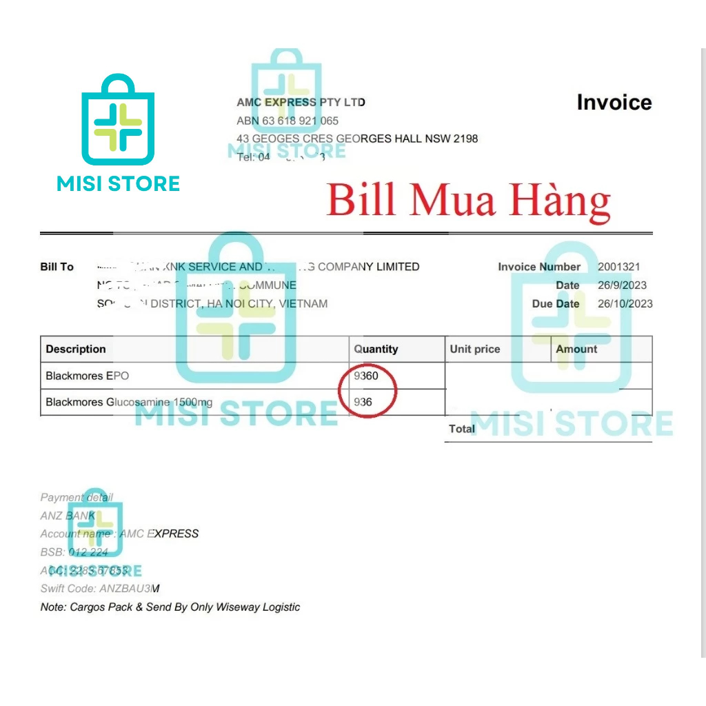 (Date T10/2026) Tinh dầu hoa anh thảo Evening Primrose Oil Blackmores 190 viên, Úc