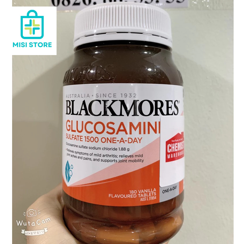 (date 2027) Viên uống xương khớp Blackmores Glucosamine 180 viên (glu BLM)