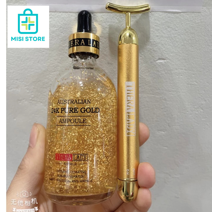 (date 2027) Serum tinh chất vàng 24k - australlian 24K Pure Gold Ampoule, hàng Úc