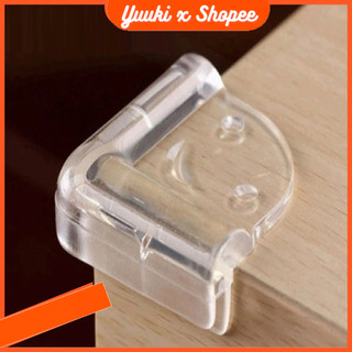 SET 4 Bịt Góc Bàn SILICON Kèm Miếng Dán #270 x 4 cái