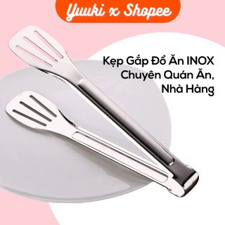 Kẹp Gắp Đồ Ăn Bằng INOX Hàng Chuyên Quán Ăn, Nhà Hàng