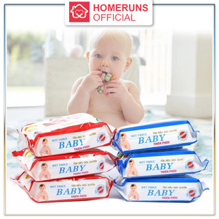 SET 2 GÓI Khăn Giấy Ướt Baby Có Nắp Gói 100 Tờ [SET 2 GÓI] #C7- 2 GÓI