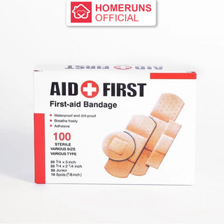 Hộp 100 Miếng Băng Gạc Y Tế Cá Nhân 4 Size TIỆN LỢI #B90