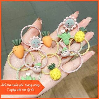 [DEAL QUÀ TẶNG] Scrunchie 1 Dây Chun Buộc Tóc, Cột Tóc, Dây Buộc Tóc Cho Bé Và Mẹ [LẺ_1CHIẾC] #118