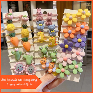 [DEAL QUÀ TẶNG] Scrunchie 1 Dây Chun Buộc Tóc, Cột Tóc, Dây Buộc Tóc Cho Bé Và Mẹ [LẺ_1CHIẾC] #118