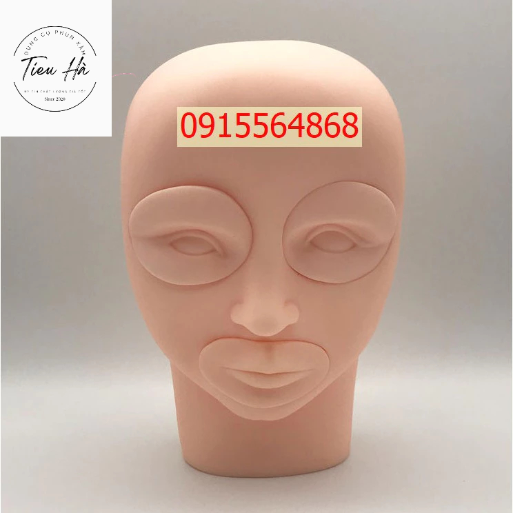 Đầu canh tập phun xăm thay mắt môi