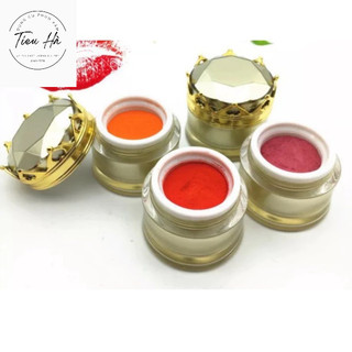 Bột tán môi hoàng cung lên màu đậm