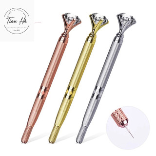 Cán khắc lông mày kim cương Tặng 2 dao điêu khắc