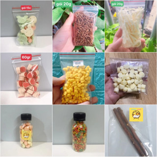  Thức ăn hamster gói ăn thử các loại đồ ăn dặm cho hamster nhiều dinh dưỡng giúp mập mạp mượt lông 