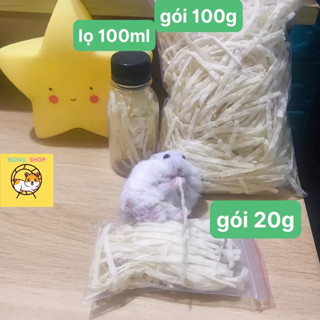 Cá sợi cho Hamster - thức ăn dặm dinh dưỡng cho hamster 